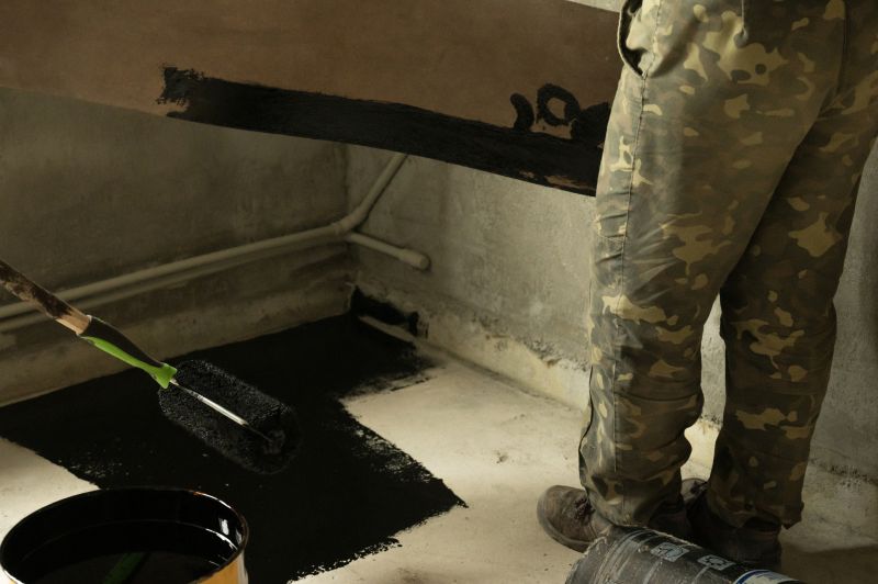 Interior Basement Sealant Application